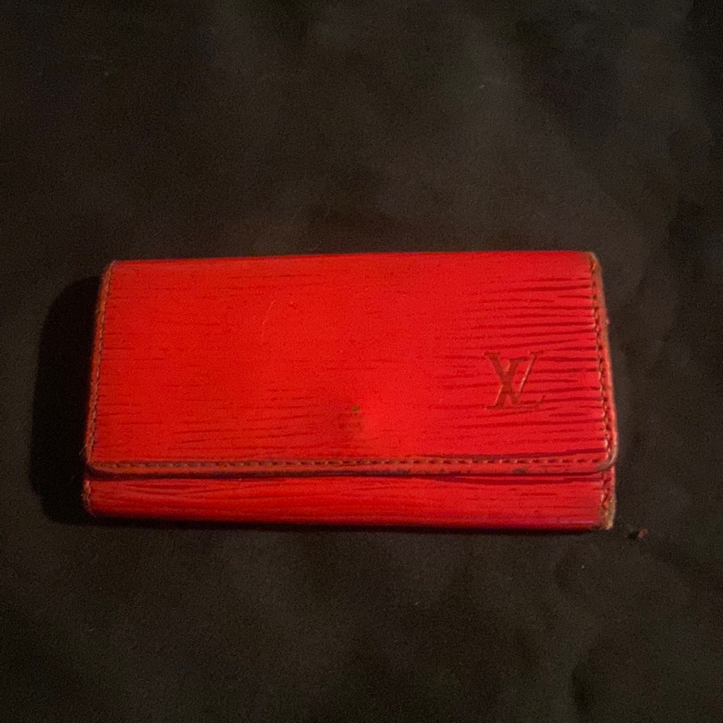 Louis Vuitton Epi Red 4 Key Cardholder